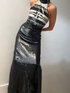 Ralph Lauren Finnan Button Gown