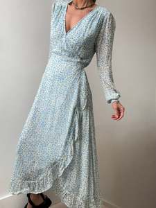 Fabienne Chapot: Natasja Frill Wrap Dress