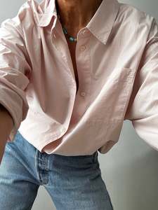 Organic Cotton Edgar Shirt Blossom Pink