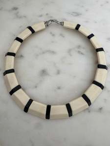 Ivory & Black Necklace