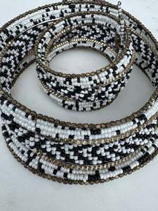 Products: Coil Beaded Collar & Bracelet