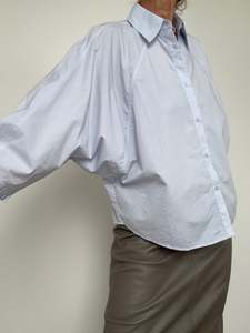 Products: Relaxed Fit Blouse Blue