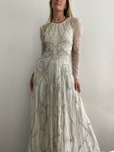 Open Back Sequin Dress