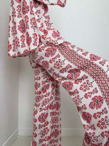 Sakura Floral Pants