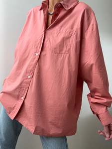 Organic Cotton Edgar Shirt Dusty Rose