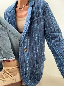 Quilts: Gerard Darel Paris Quilted Blazer