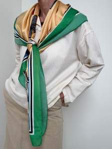 Clothing: Rose Silk Scarf