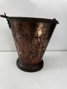 Brass Bucket With Handle