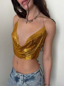 Top Selects: Sunset Mesh Top
