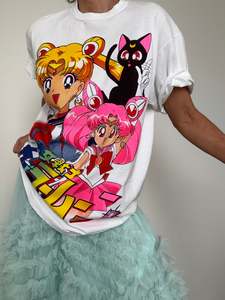Top Selects: White Anime Tee