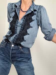 Rapsodia: Camisa Texan Denim