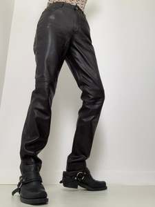 Leather Pants Midnight