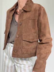 Leather Jackets: Rino & Pelle Suede Jacket