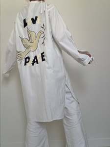 Remade: White Vintage Medical Gown