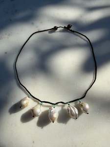Moon Tide Pearl Necklace