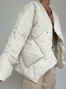 Clothing: Crossover Puffer Brulee