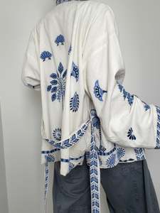 Azure Palms Kimono