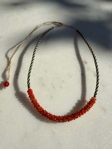 Nomad Gem Choker Carnelian