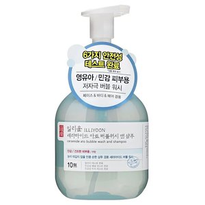 ILLIYOON Ceramide Ato Bubble Wash and Shampoo