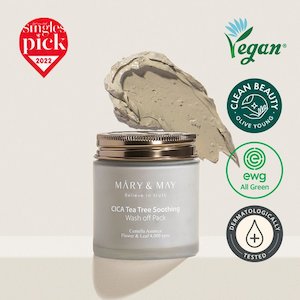 Skincare: Mary&May CICA TeaTree Soothing Wash off Pack 125g