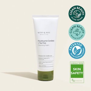 Skincare: Mary&May Houttuynia Cordata + Tea Tree Cleansing Foam