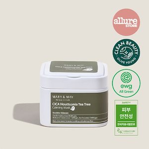 Masks: Mary&May CICA Houttuynia Tea Tree Calming Mask (30ea)