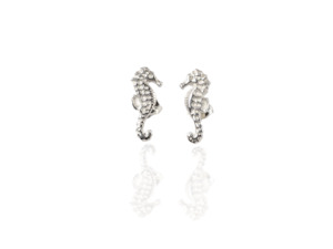Earrings: Seahorse Stud Earrings