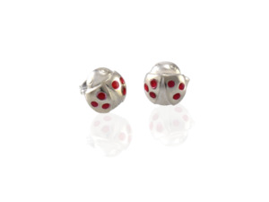 Ladybird Stud Earrings