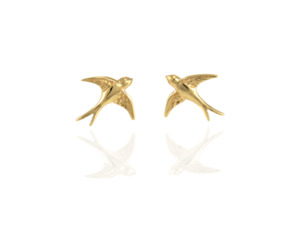 Swallow Stud Earrings