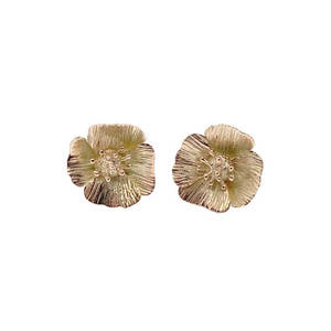 Modern Poppy Stud Earrings
