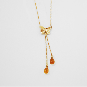 Bow Collection Jewellers Bench: 9ct Yellow Gold Citrine Bow