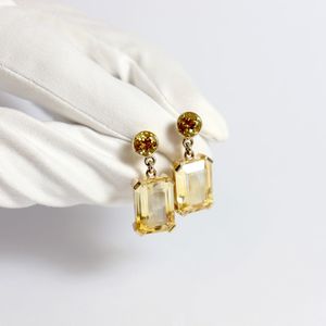 Earrings Jewellers Bench: Handmade Citrene Drop Earrings