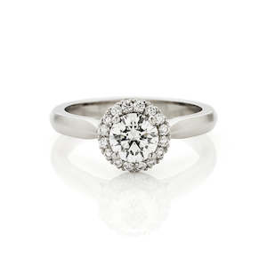 Engagement Rings: Classic Halo