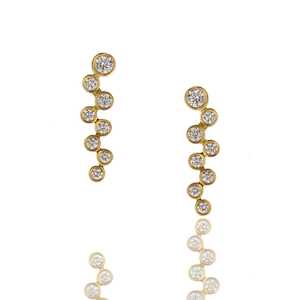 Earrings: Cascade Diamond Drops