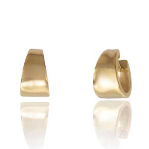 Earrings: Concave Hoops