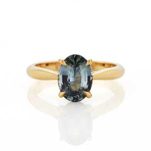 Helia Solitaire in Dusky Seafoam