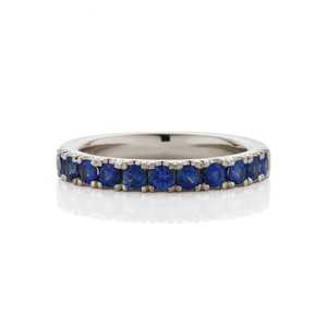 Dress Rings: Sapphire Micro-Claw Band