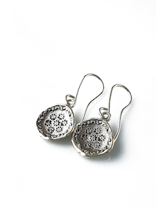 Products: ER 9R667 Aquamarine AA grade droplets and 10x2mm creoles in 9ct ROSE Gold