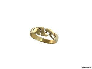 Sea Spray ring- Rose Gold – Julie Pijfers – Designer Jeweller