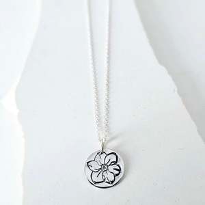 Pendants: Celebrate Their Story: December - The Birth Flower Pendant