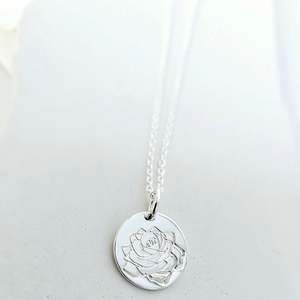 Pendants: Celebrate Their Story: June - The Birth Flower Pendant