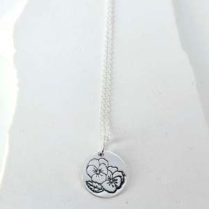 Pendants: Celebrate Their Story: February - The Birth Flower Pendant