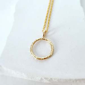 Organic Infinity Pendant