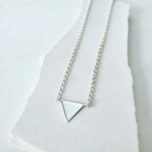 Pendants: Triangle Pendant with Chain