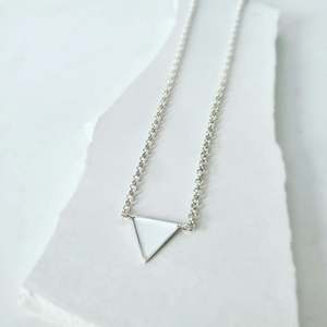 Pendants: Triangle Pendant with Chain