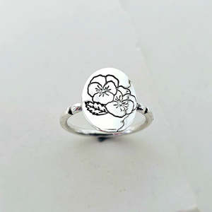 Rings: Celebrate Their Story: February - The Birth Flower Ring