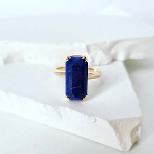 Make a Statement: The Lapis Lazuli Talon Ring