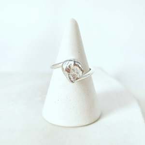 Perfectly Imperfect Collection: Molten Flow Ring with Split Band