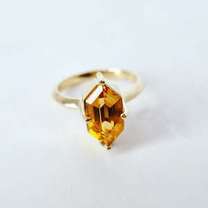 Engagement Rings: Prepare for Hearts to Flutter: The Golden Citrine Ring