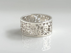 Karen Walker Filigree Band (Size P - 18mm) 1268260409